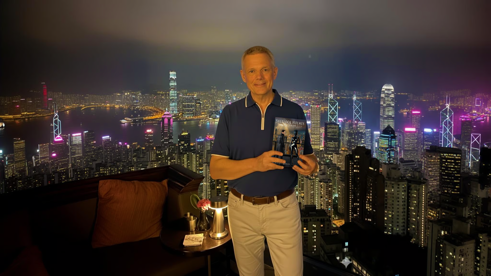 David Charles in Hong Kong